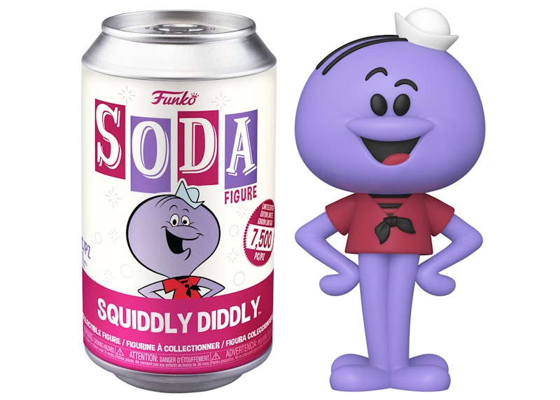 Funko Soda Squiddly Diddly Open Can Figure