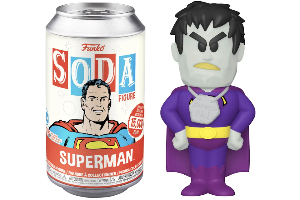 Funko Soda DC Comics Superman Opened Can Chase Figure