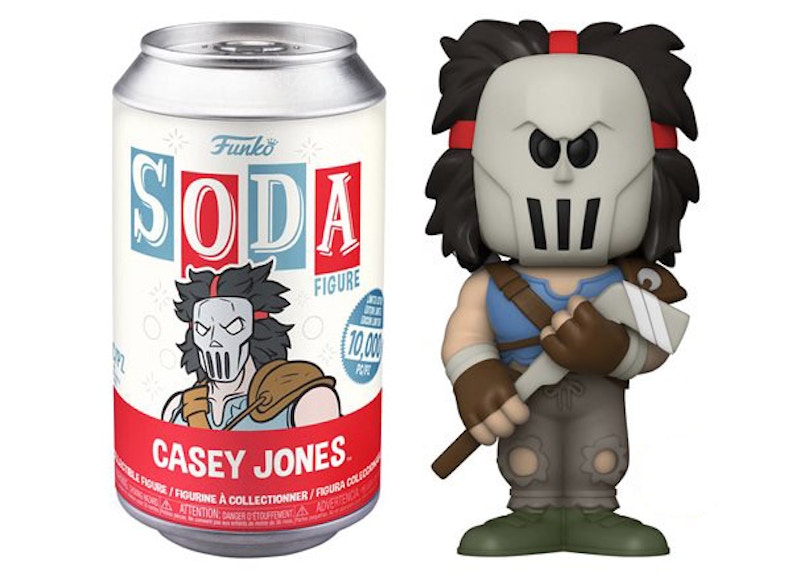 Funko Soda Teenage Mutant Ninja Turtles Casey Jones Open Can Chase