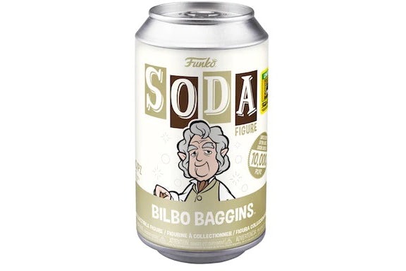 Funko Soda The Lord of the Rings Bilbo Baggins 2022 SDCC Exclusive Figure Sealed Can