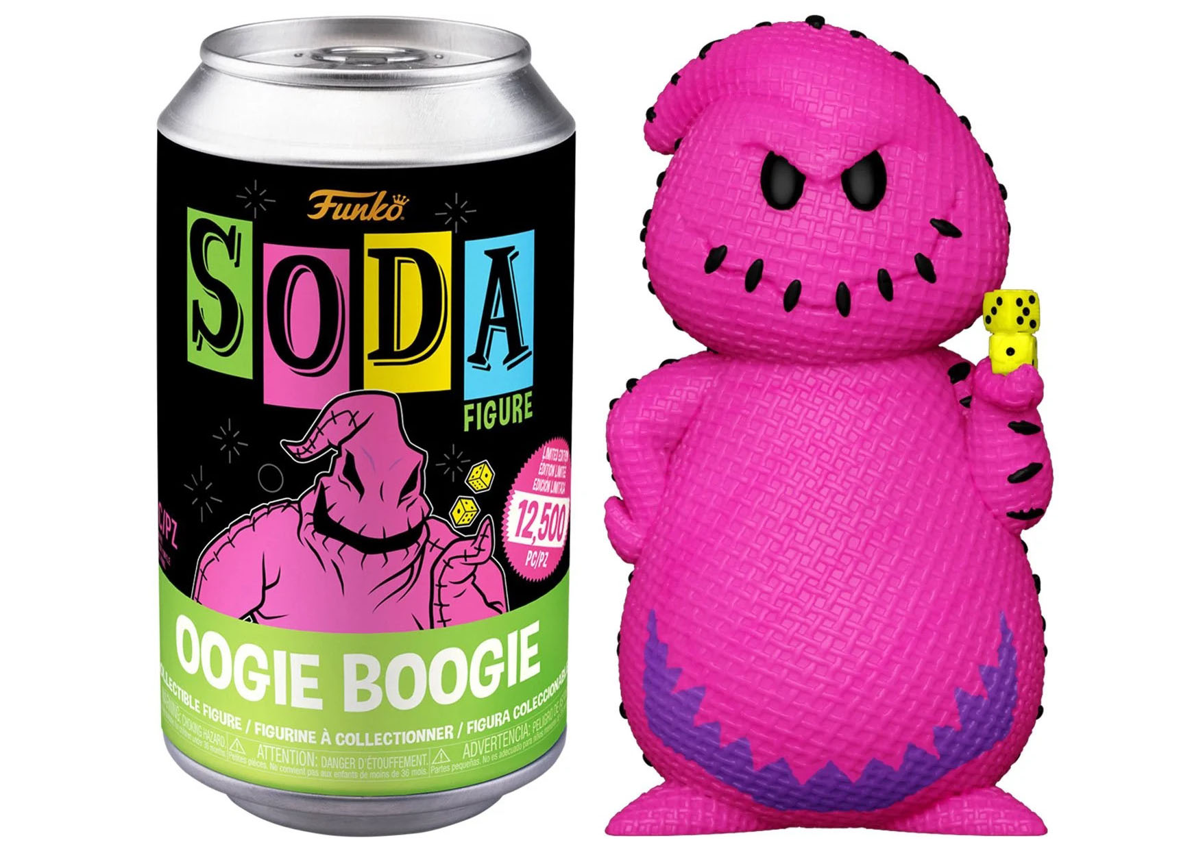 Funko Soda The Nightmare Before Christmas Black Light Oogie Boogie