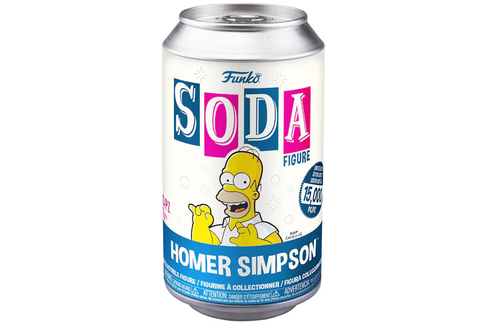 Funko Soda The Simpsons Homer Simpson Figure Sealed Can - ES
