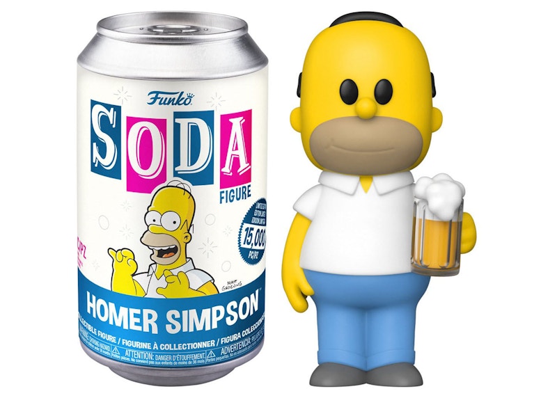 Funko Soda The Simpsons Homer Simpson Open Can Chase Figure - US