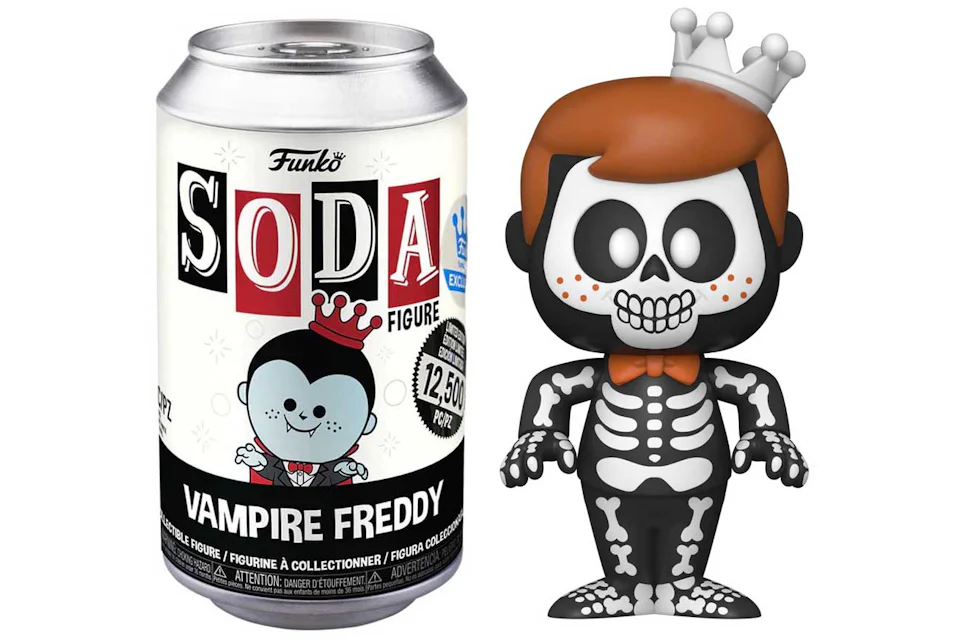 Funko Soda Vampire Freddy Funko Shop Exclusive Open Can Chase Figure