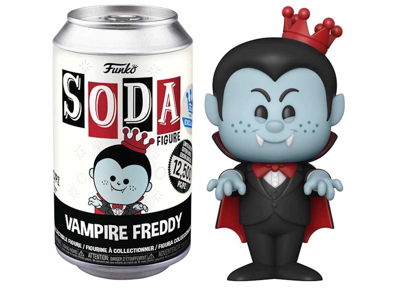 Funko Soda Vampire Freddy Funko Shop Exclusive Open Can Figure - US