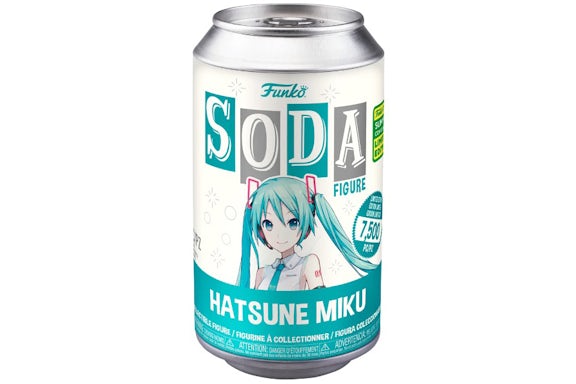 Funko Soda Vocaloid Hatsune Miku 2022 Summer Convention Exclusive Figure Sealed Can