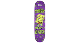 Funko The Simpsons Zombie Bart 2021 Fall Convention Exclusive Skateboard Deck