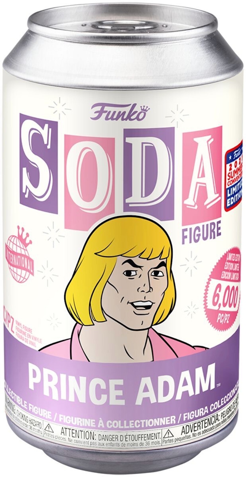 Funko Vinyl Soda: Television Prince Adam (6,000 Pcs)(2021 Summer Convention)(International) Figure