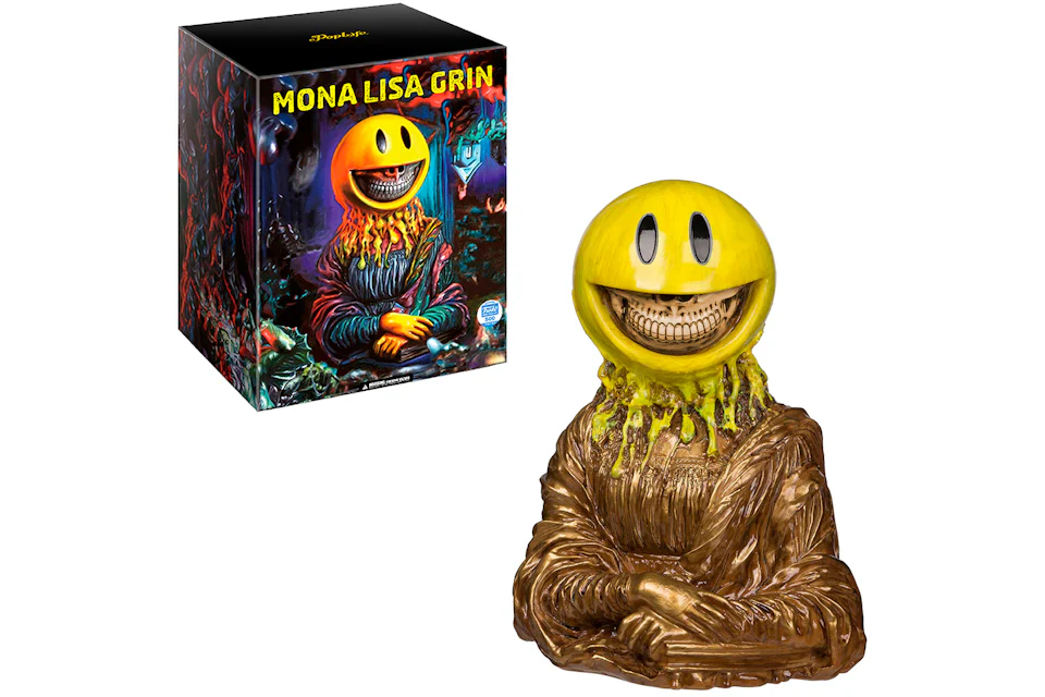 Funko x Ron English Gold Mona Lisa Grin Funko Shop Exclusive (Edition of 500) Figure