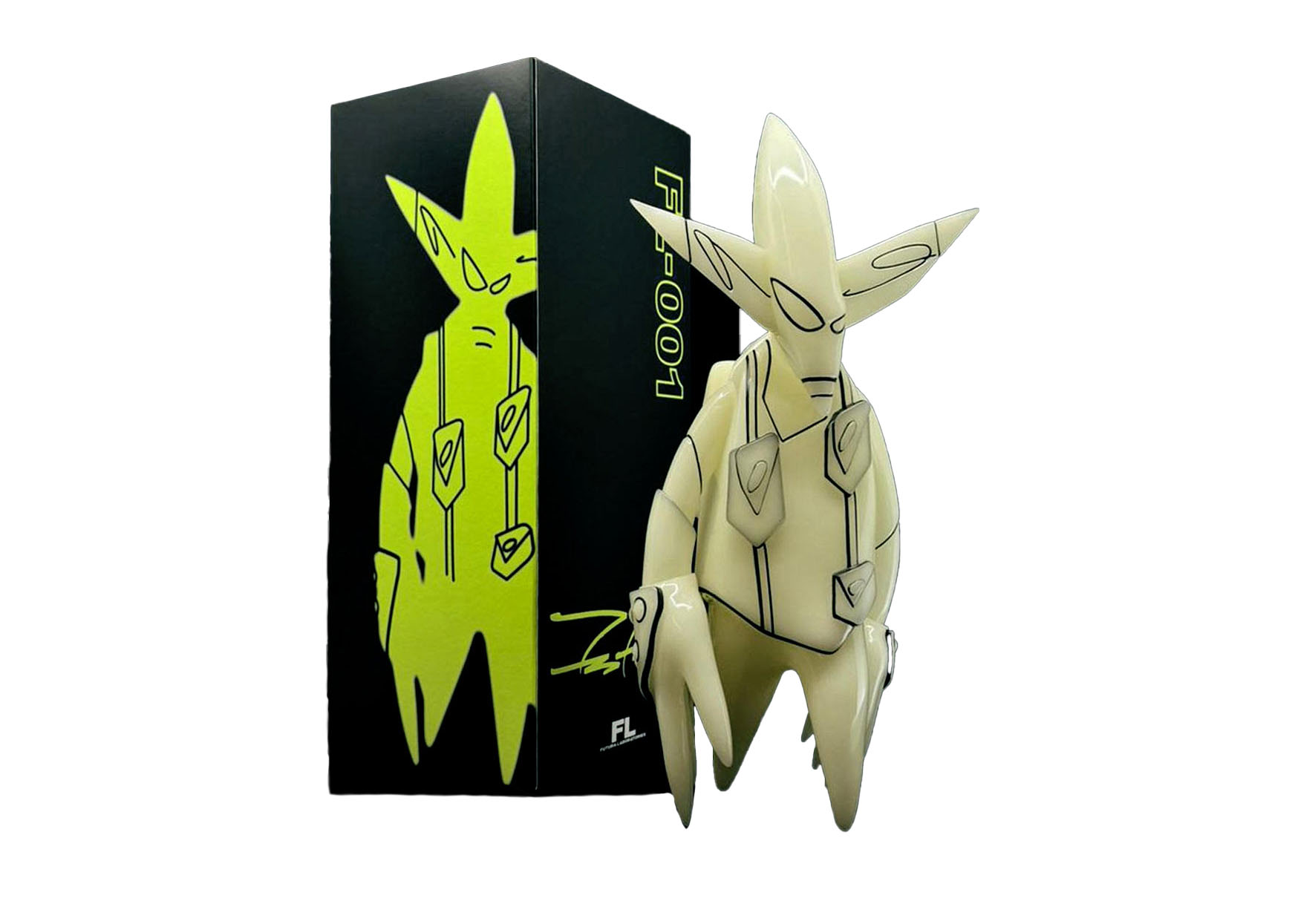 Futura FL-001 Pointman Glow Vinyl Figure