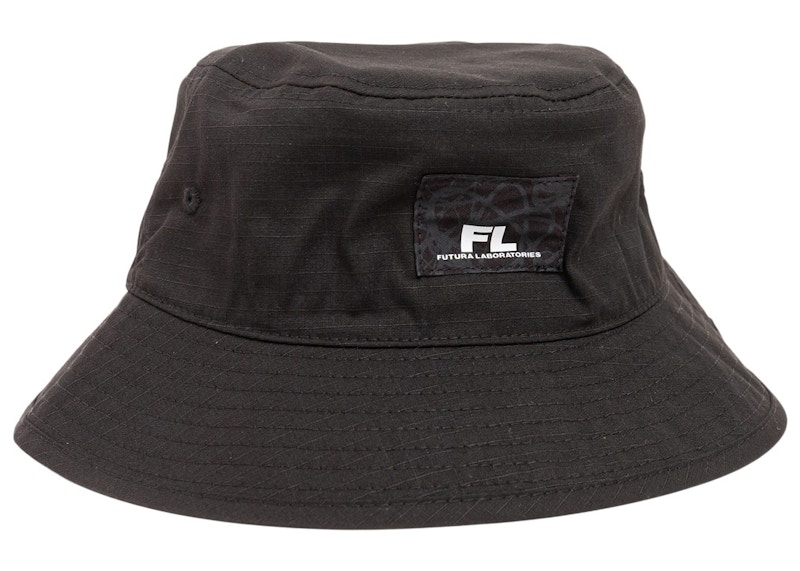 Palace x Porter Bucket Hat Black Wave Dye - SS23 - GB