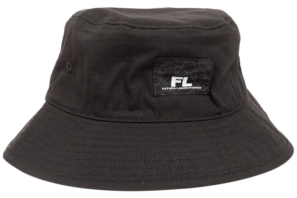 Futura Laboratories Bucket Hat Black