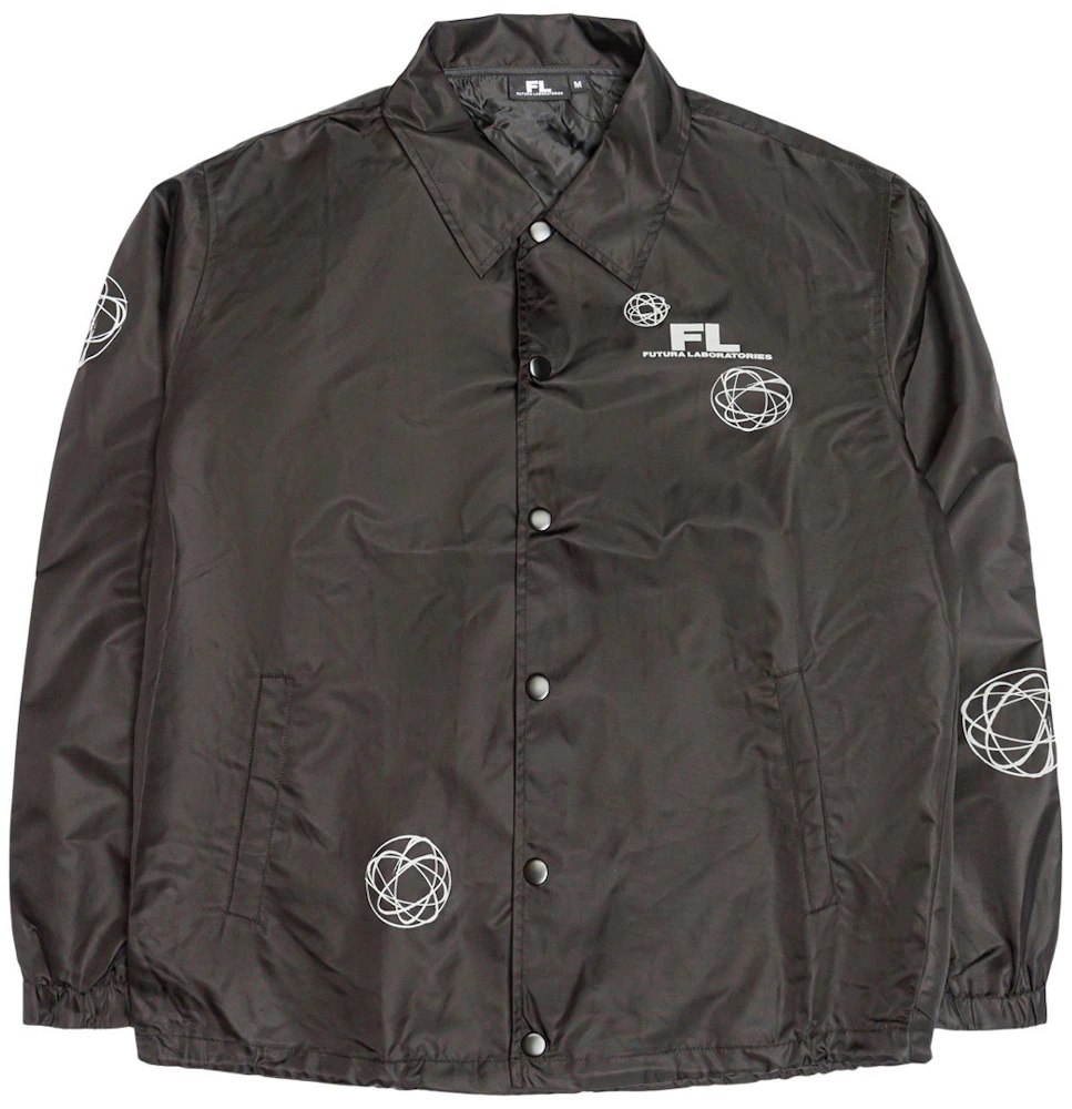Futura Laboratories Coaches Jacket Black - SS21 Men's - US
