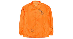 Futura Laboratories Coaches Jacket Orange