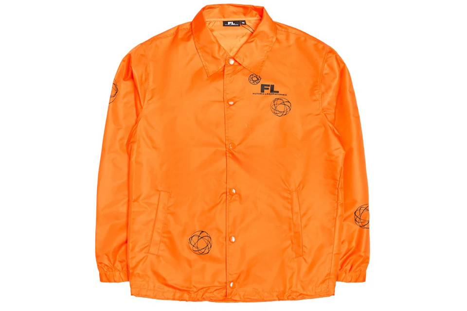 Futura Laboratories Coaches Jacket Orange