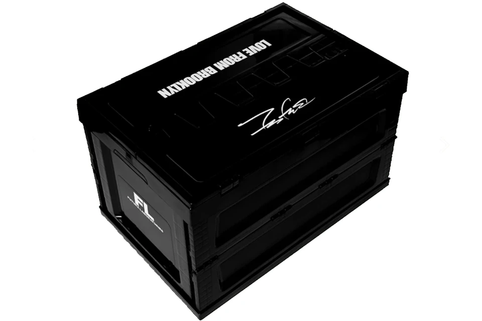 Futura Laboratories Collapsible Crate Black