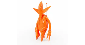 Futura Laboratories FL-001 Figure Orange