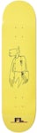 Futura Laboratories FL Character Skateboard Yellow