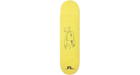 Futura Laboratories FL Character Skateboard Yellow