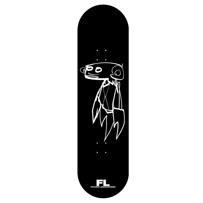 Futura Laboratories Sketch Skateboard Deck Black KR