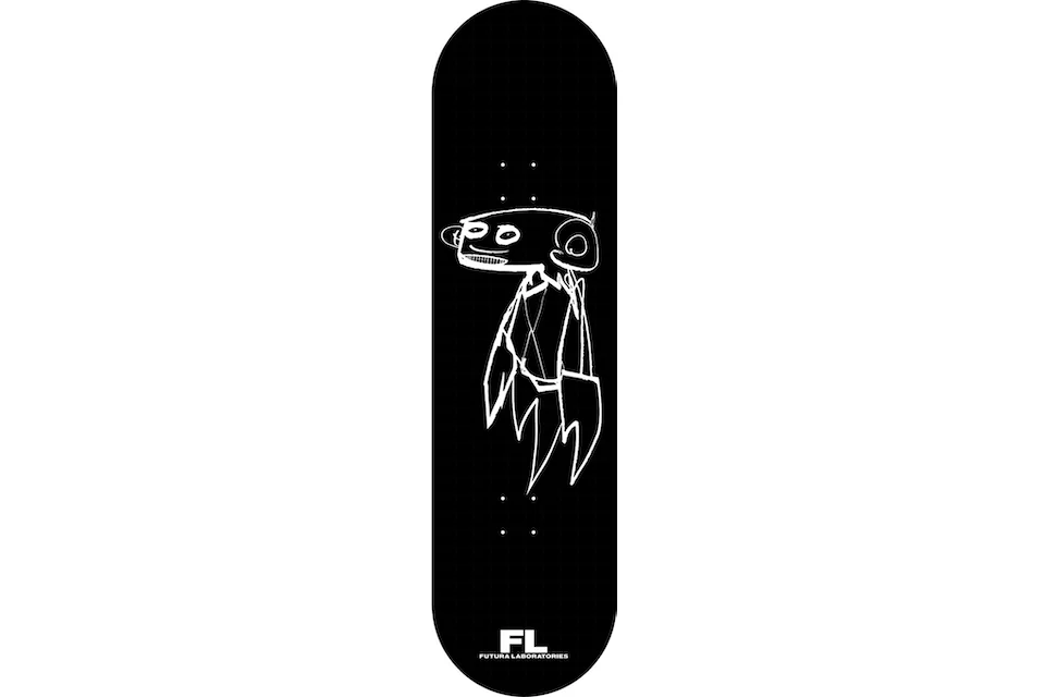 Futura Laboratories Sketch Skateboard Deck Black