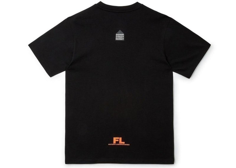 Futura Laboratories x Dover Street Market Fluro Rebellion T-shirt Black  Men's - FW20 - US