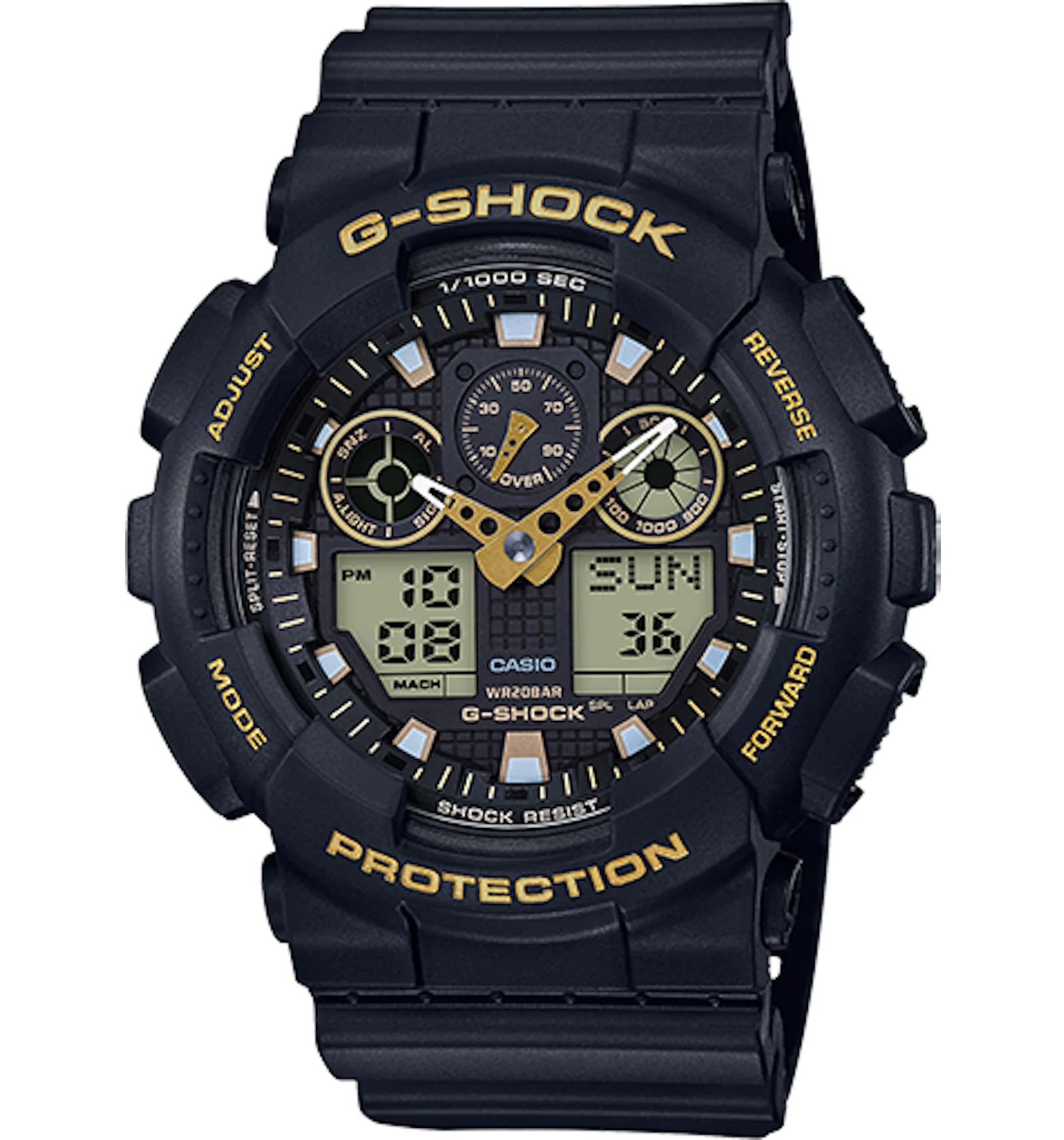 G shock top analog only