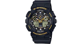 Casio G Shock Analog Digital GA100GBX 1A4 55mm in Resin FR