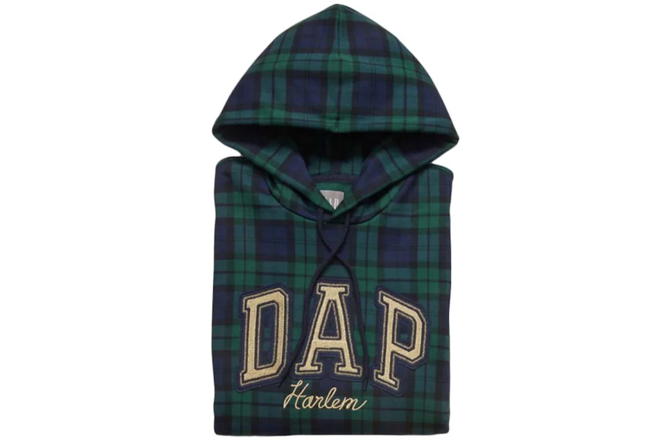 Gap x Dapper Dan DAP Arch Logo Hoodie Dark Green