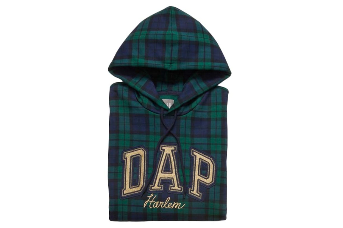 Pre-owned Gap X Dapper Dan Dap Arch Logo Hoodie Dark Green