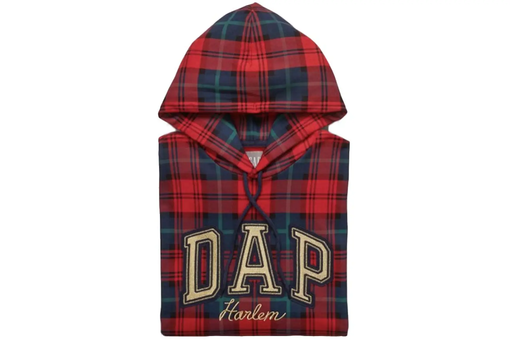 Gap x Dapper Dan DAP Arch Logo Hoodie Red Men's - FW22 - US