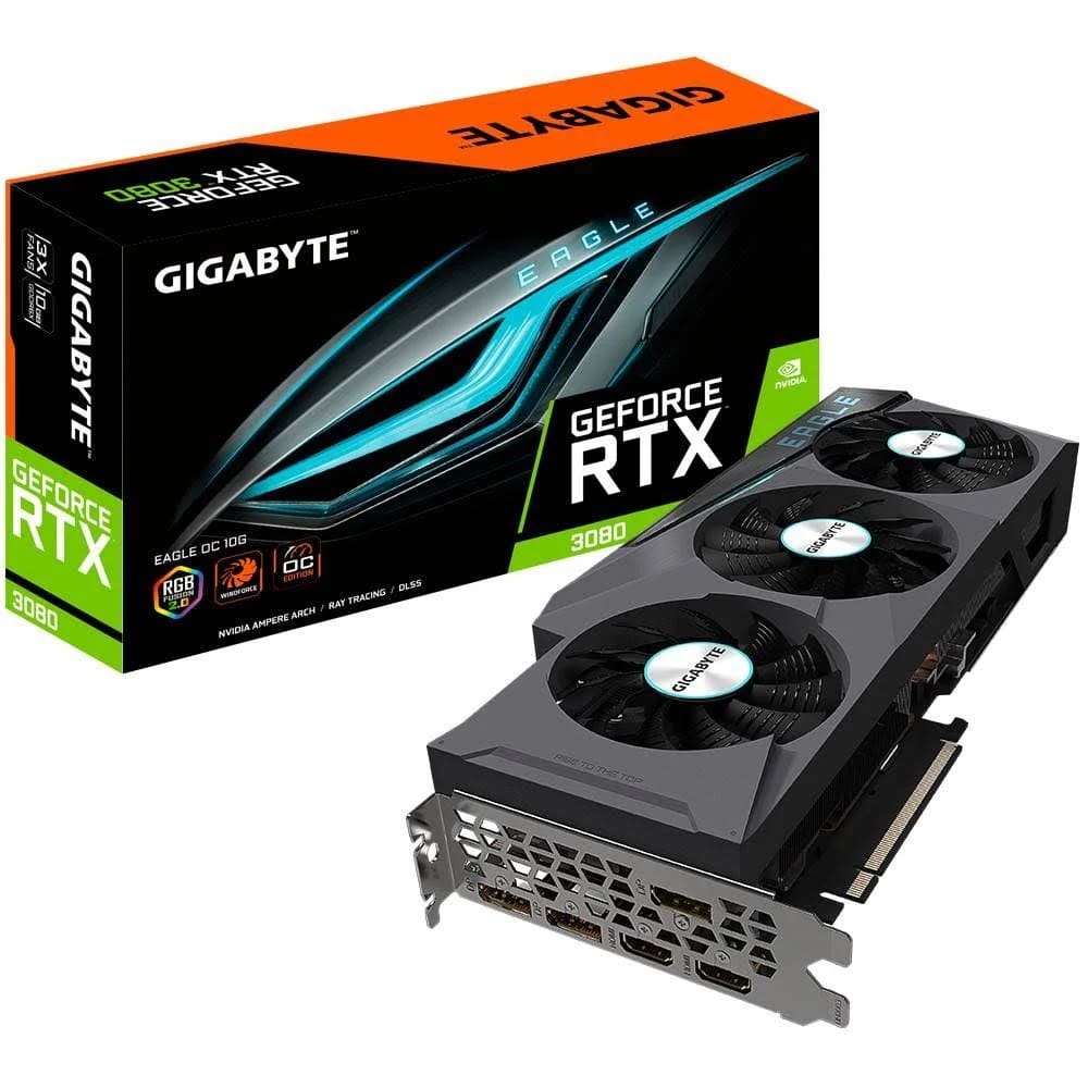 NVIDIA GIGABYTE GeForce RTX 3080 GAMING 10G OC Graphics Card (GV 