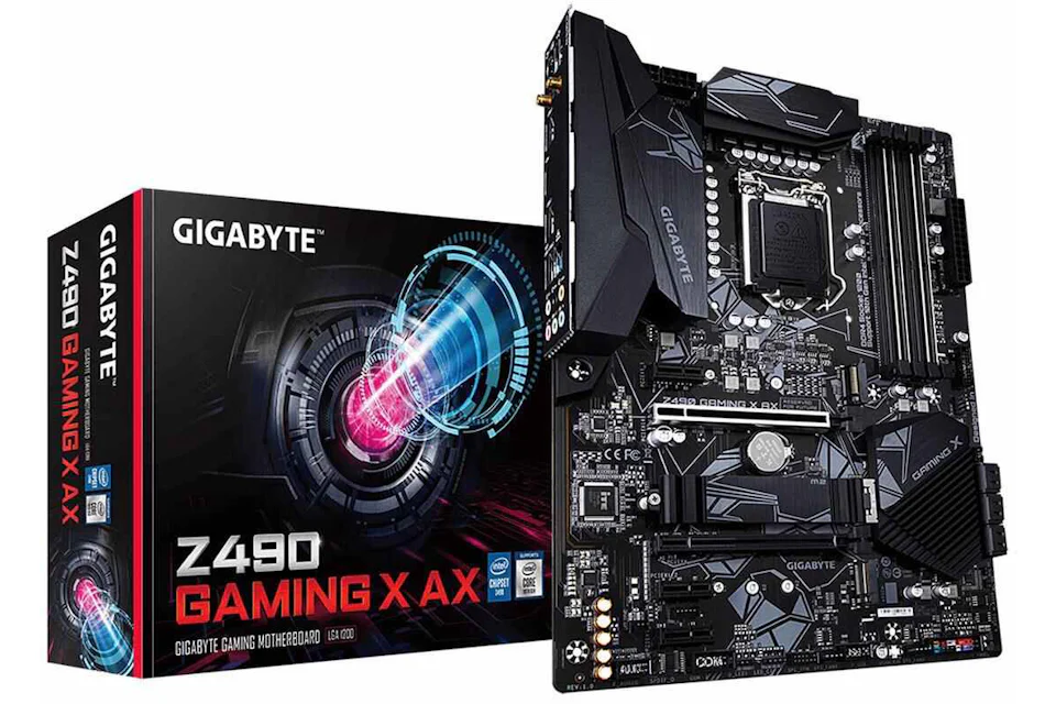 GIGABYTE Intel Z490 LGA 1200 Motherboard Z490 GAMING X AX