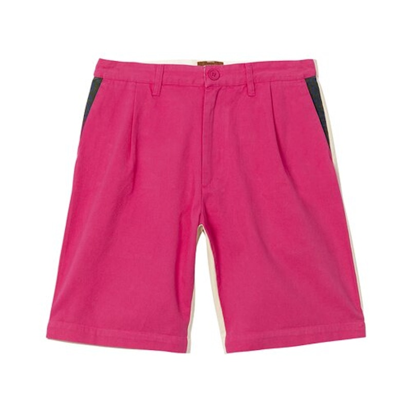 GOLF Color Split Pleated Shorts Hot Pink Men's SS19 US