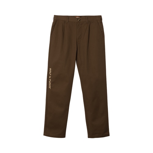 GOLF Golf le FLEUR Chino Pants Brown Men's - SS19 - US