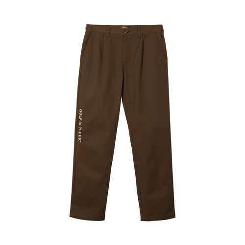 GOLF Le FLEUR Chino Pants Brown Men's - SS19 - US