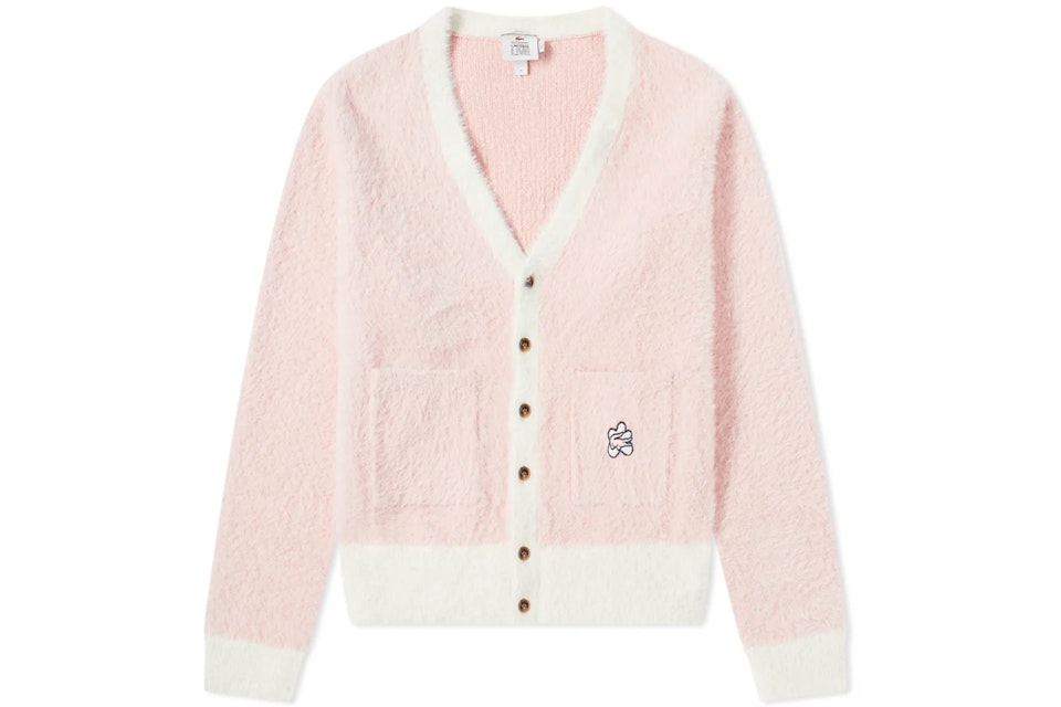 GOLF Le Fleur Lacoste Cardigan Geode/Lychee - SS19 Men's - US