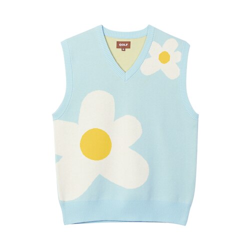 GOLF Le Fleur Sweater Vest Blue メンズ - SS19 - JP