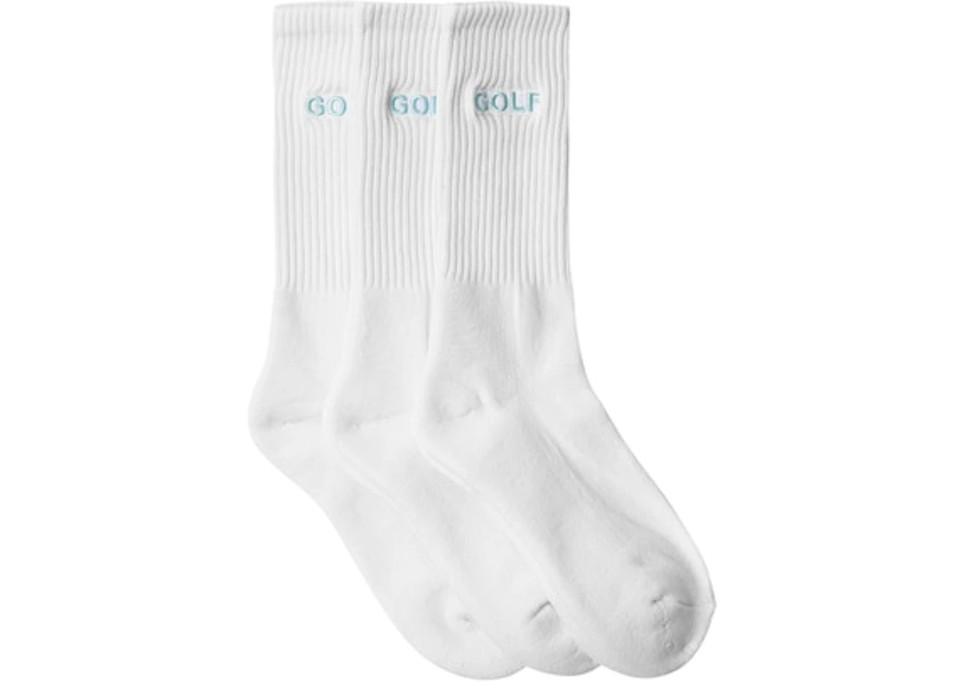 GOLF Logo Socks (3 Pack) White - SS19 Herren - DE