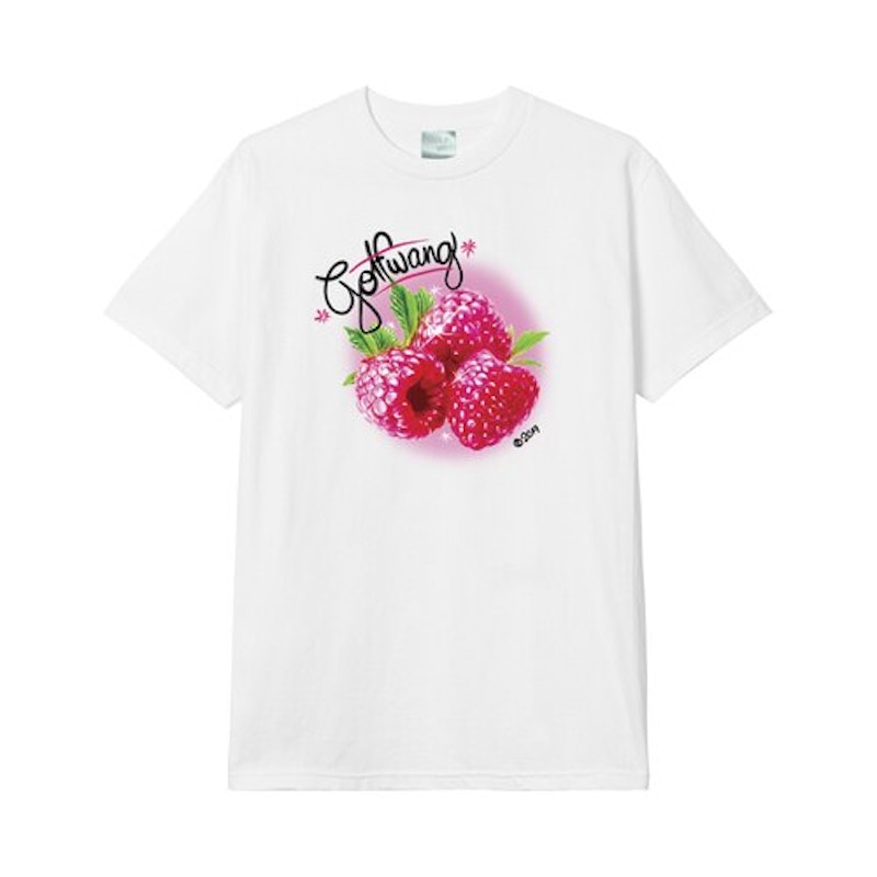 GOLF Rasberry Tee White