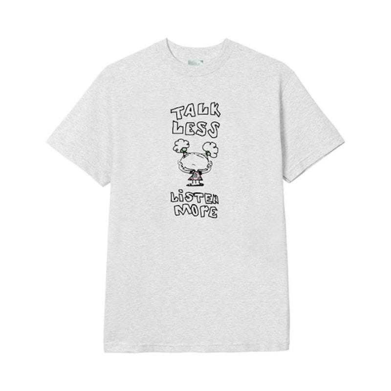 GOLF Talk Less Tee Heather Grey