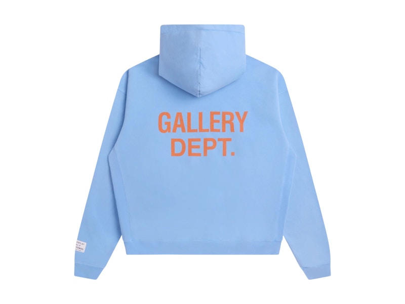 Gallery Dept. 90's GD Logo Hoodie Baby Blue Men's - SS25 - US