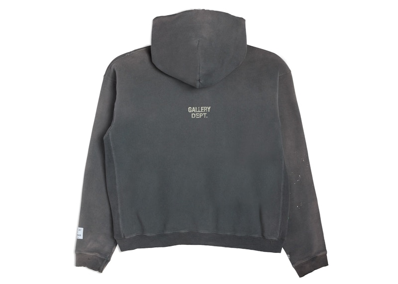 Gallery Dept. 90's Recycle Hoodie Washed Black