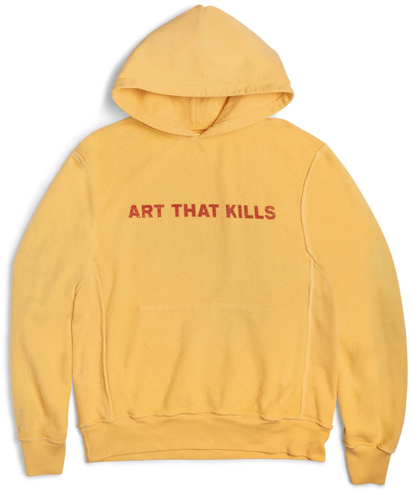Buy Gallery Dept. Center Logo Hoodie 'Yellow' - GD CL 2045 YELL