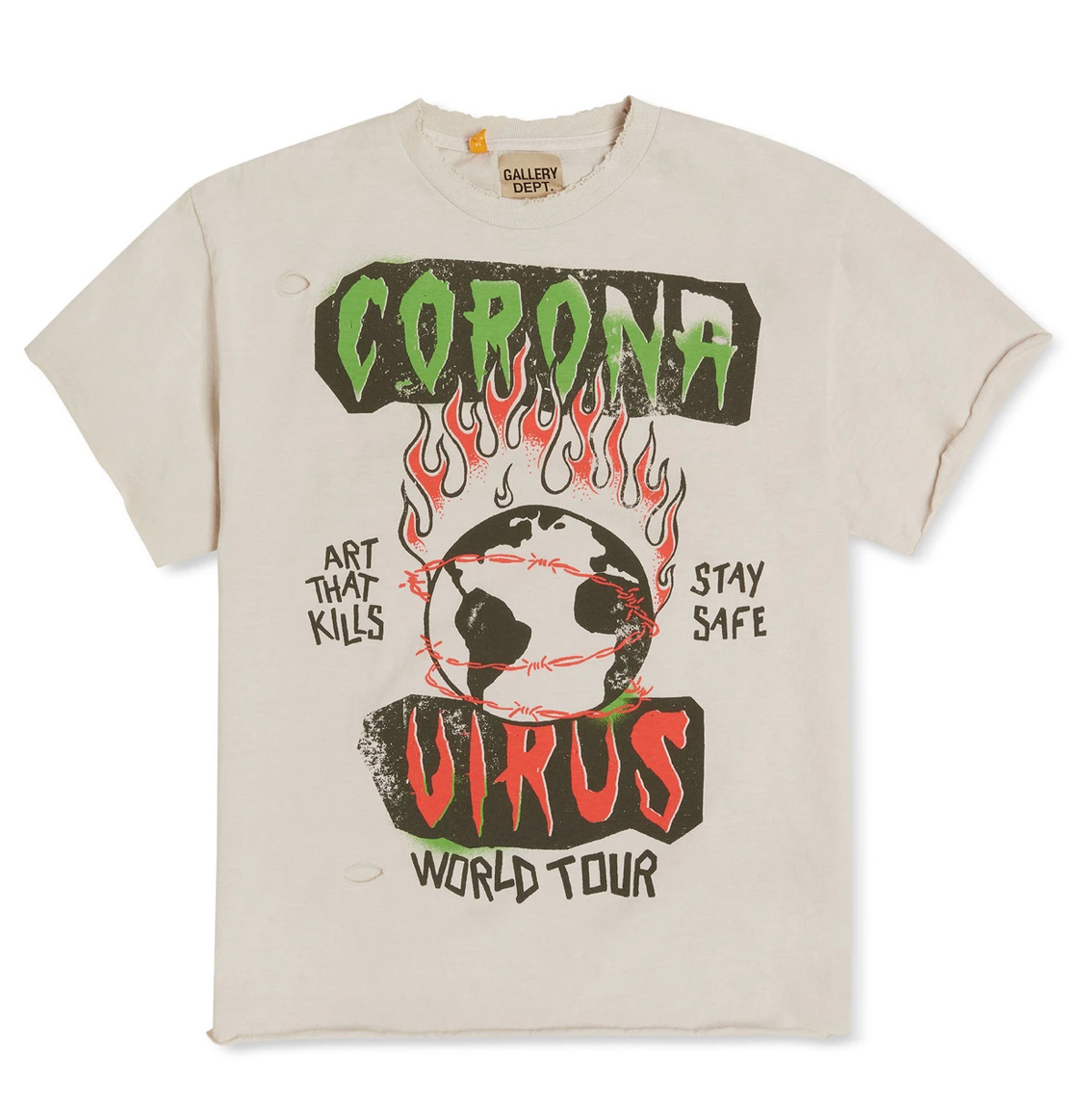 Gallery Dept. ATK Corona Tour T-shirt White Men's - US