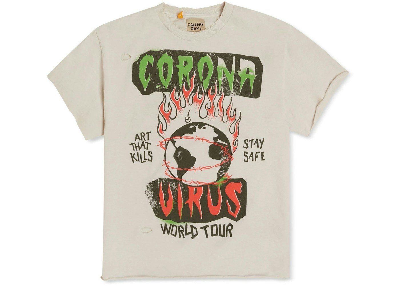 Gallery Dept. ATK Corona Tour Tshirt White