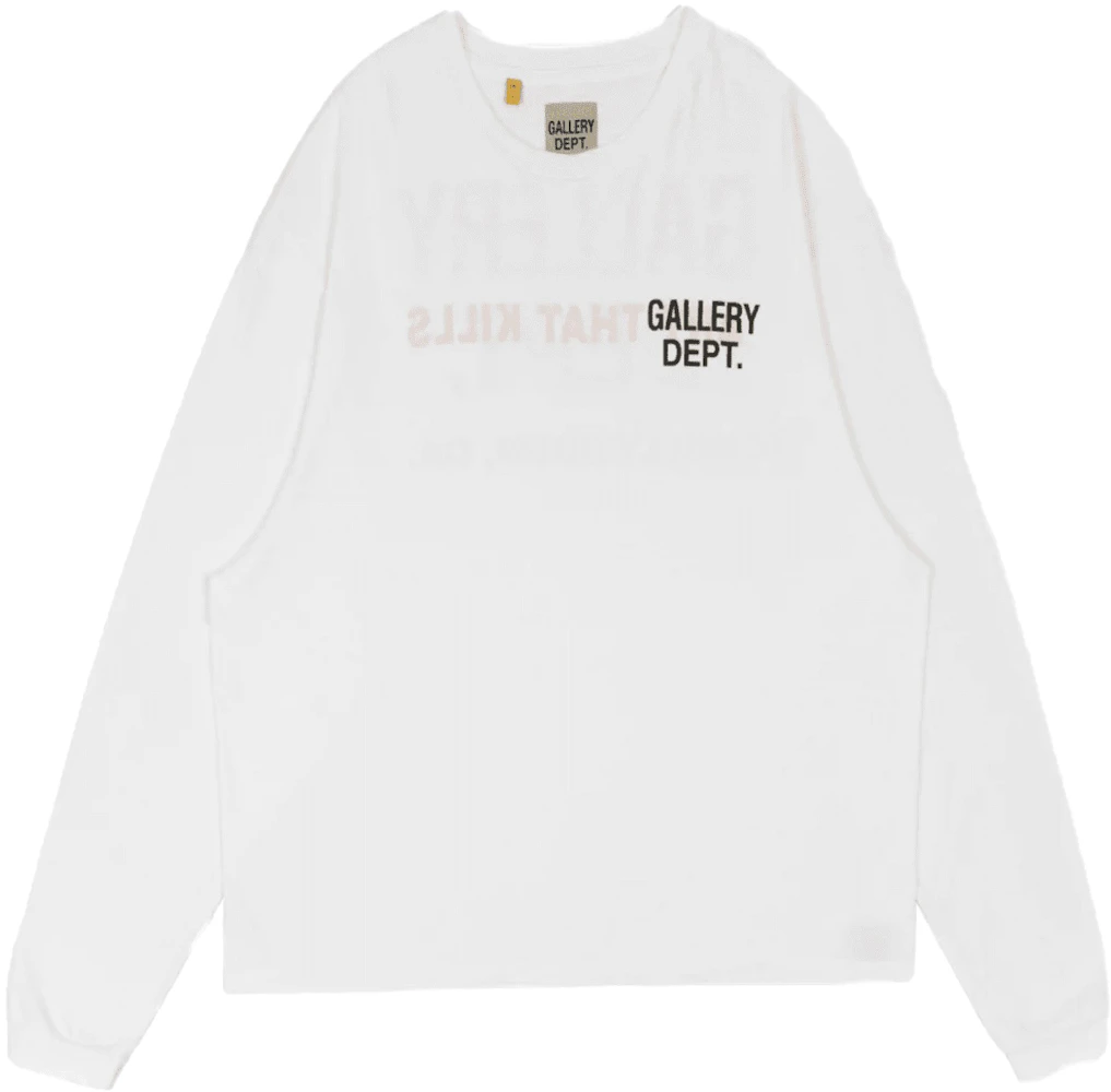 Gallery Dept. ATK Reversible L/S T-shirt White Men's - FW22 - US