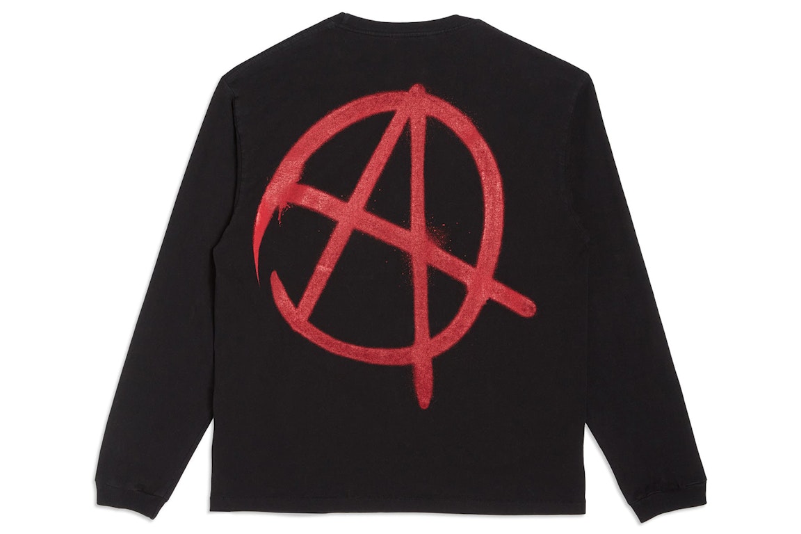 Pre-owned Gallery Dept. Anarchy L/s Tee Black/red