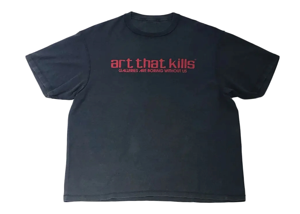 Gallery Dept. Big ART THAT KILLS Reversible L/S T-shirt Black