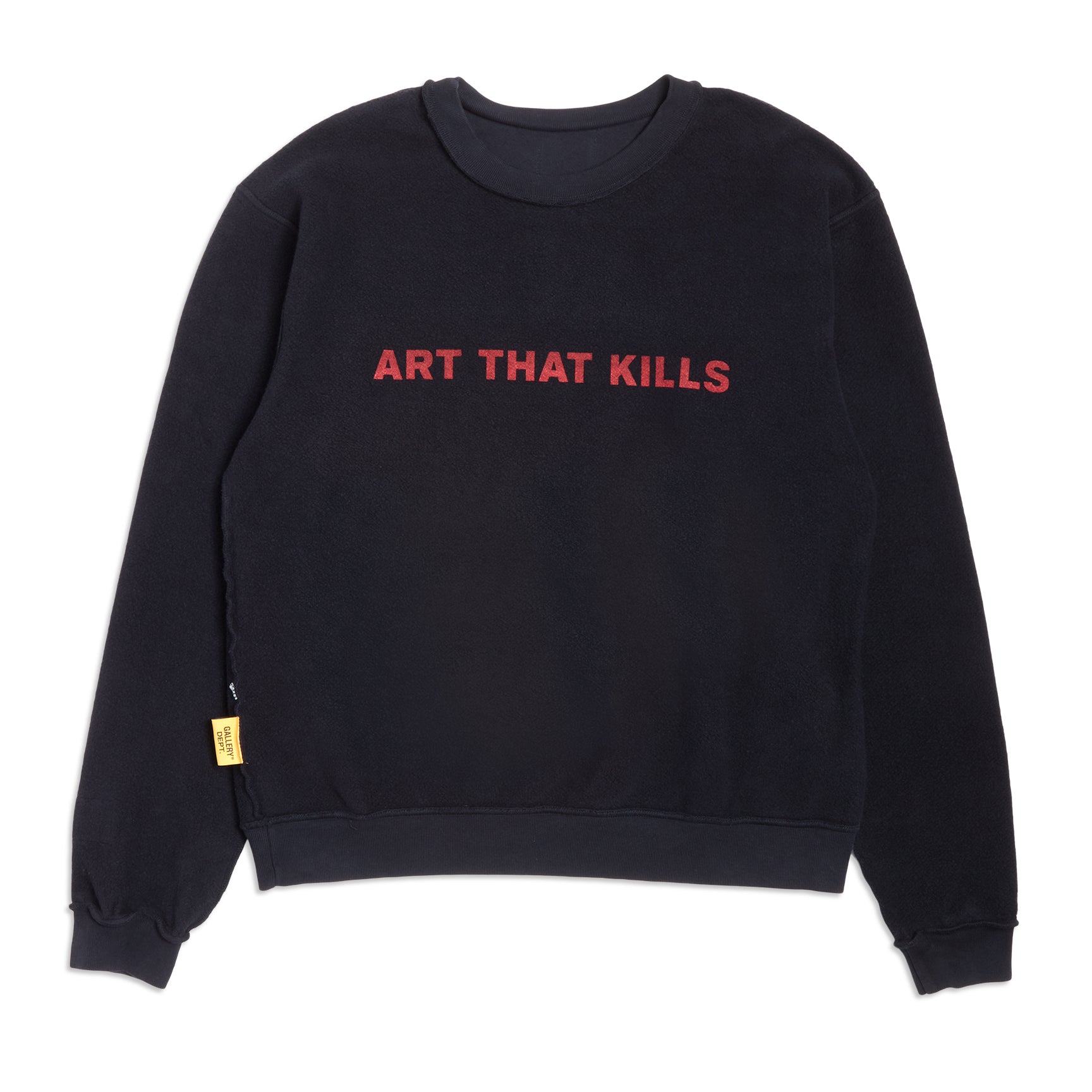 Gallery Dept. Art That Kills Reversible Crewneck Sweatshirt Black